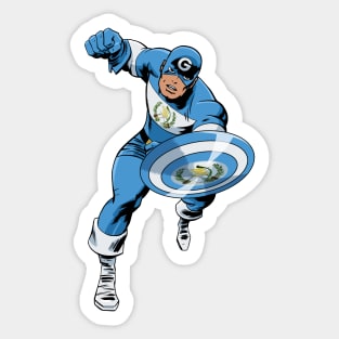 Capitán Guatemala Sticker